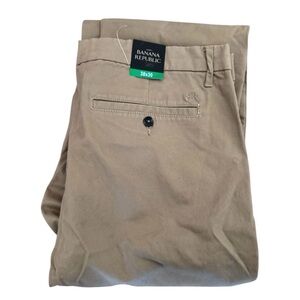 Banana Republic‎ Men's Chino Pants  Khaki Straight Fit Casual 38x30